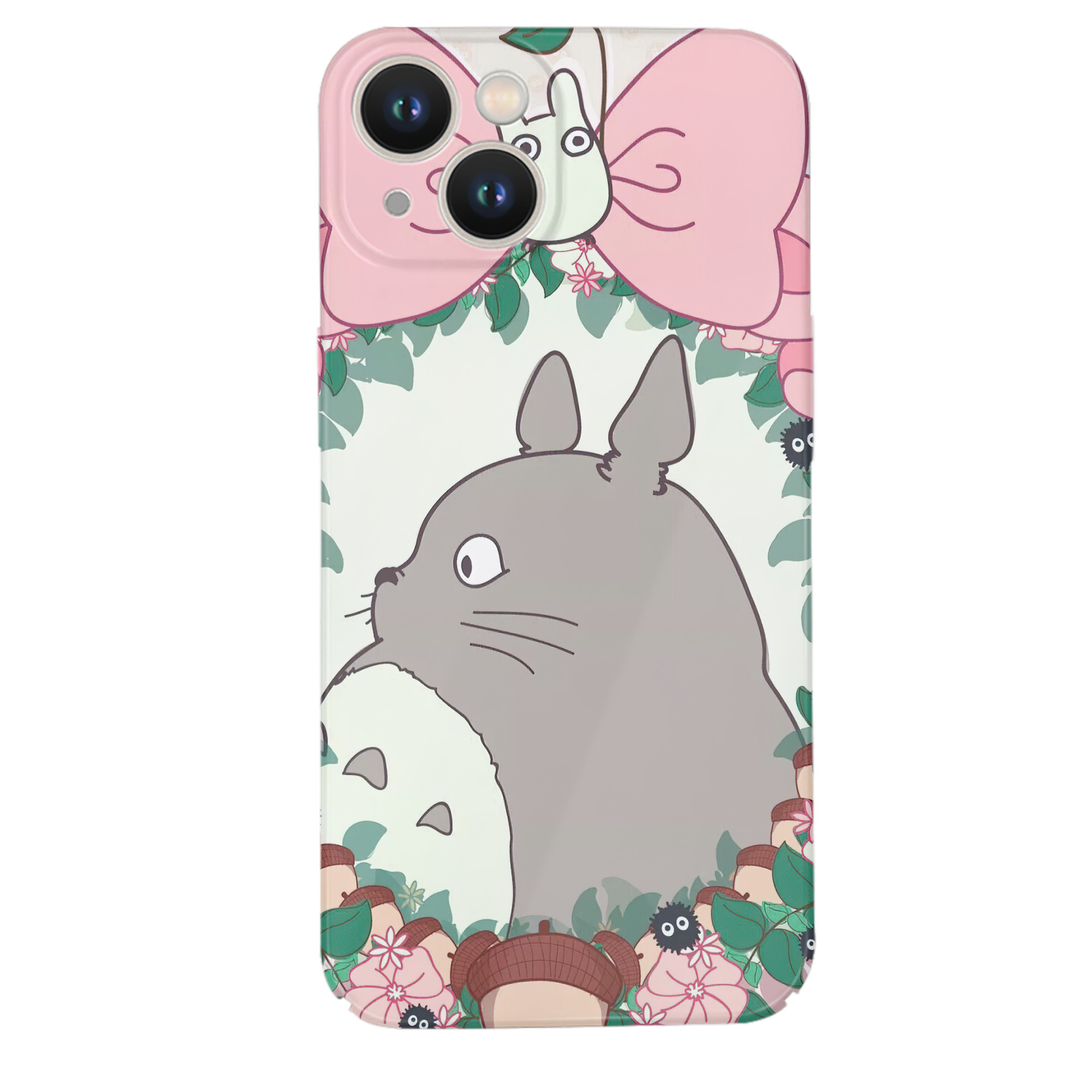 （画像用） となりのトトロ 草壁メイ 草壁サツキ My Neighbor Totoro Satsuki Kusakabe Mei Kusakabe 【iPhone 14シリーズ対応】ハードケース